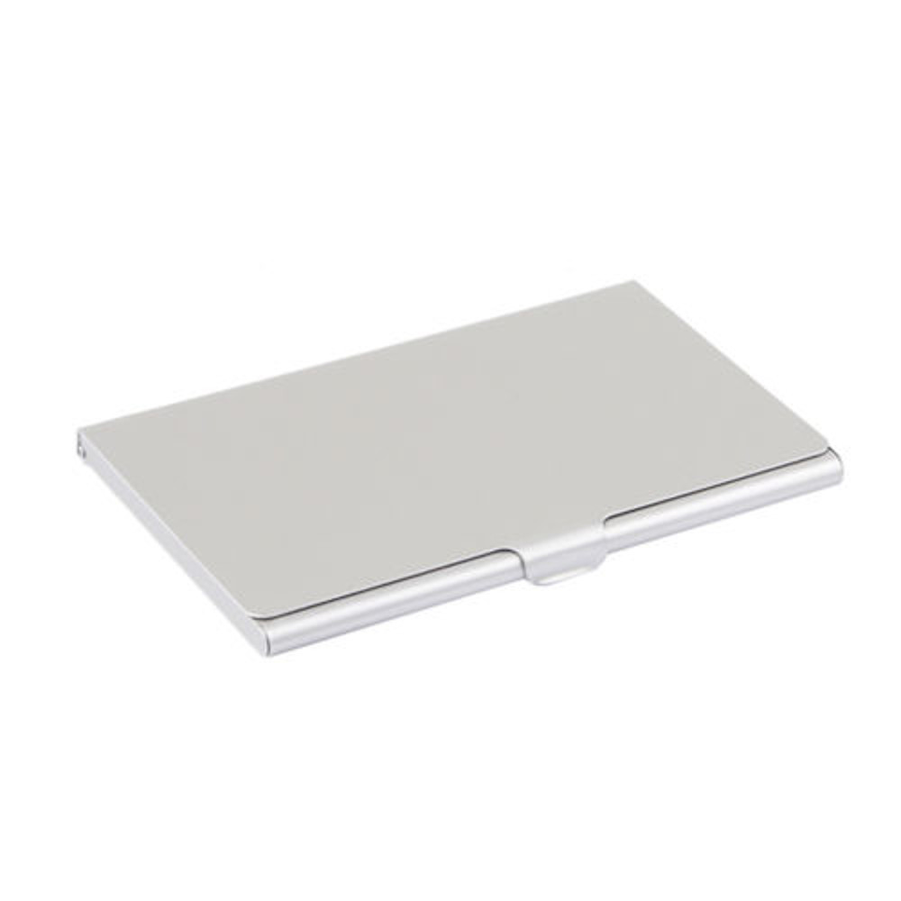 Smidig korthållare i aluminium - Silver - Plånbok