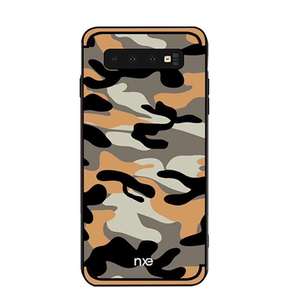 NXE Samsung Galaxy S10+ TPU - Skal - Kamouflage