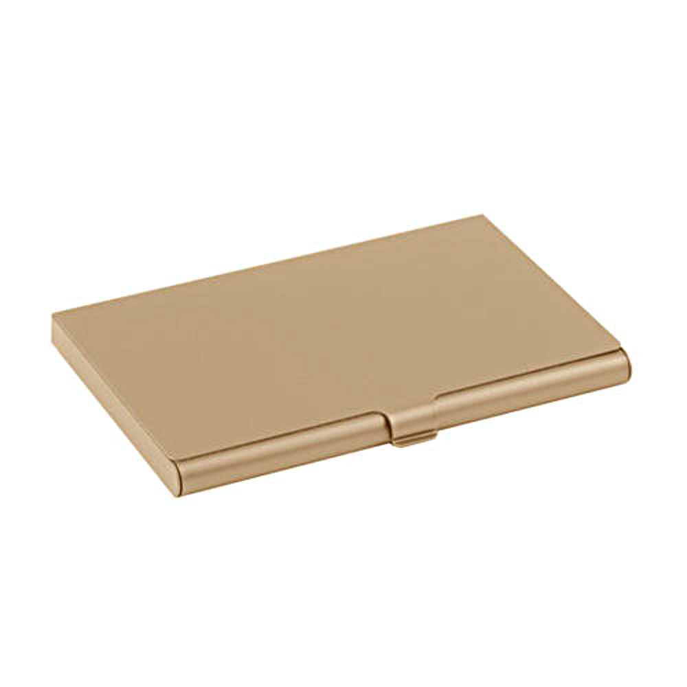 Smidig korthållare i aluminium - Beige - Plånbok