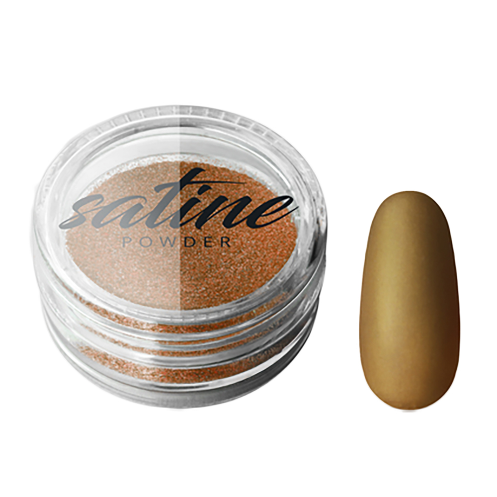 Silcare - Satin powder - Bronze - pigment