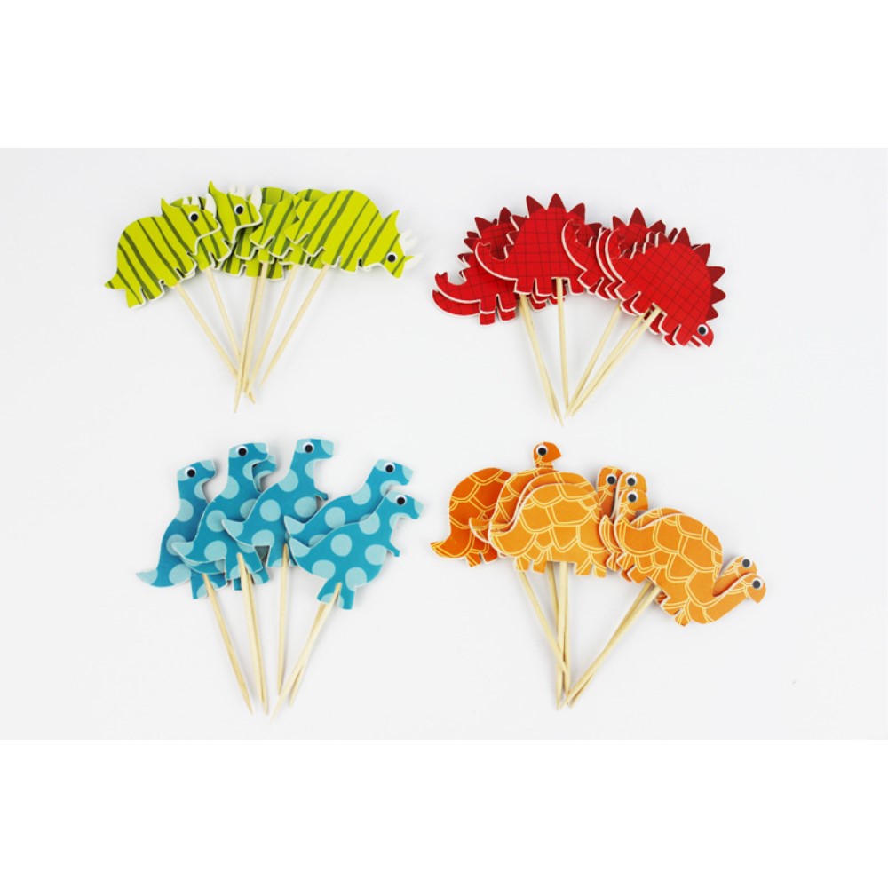 24 stykker (6x4) Cupcake Muffins Kakedekorasjon