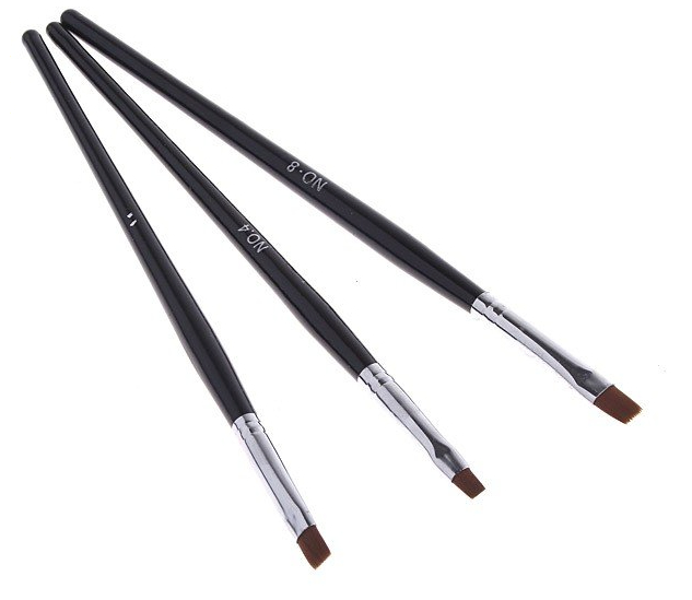 3st Akryl/UV Penslar naglar