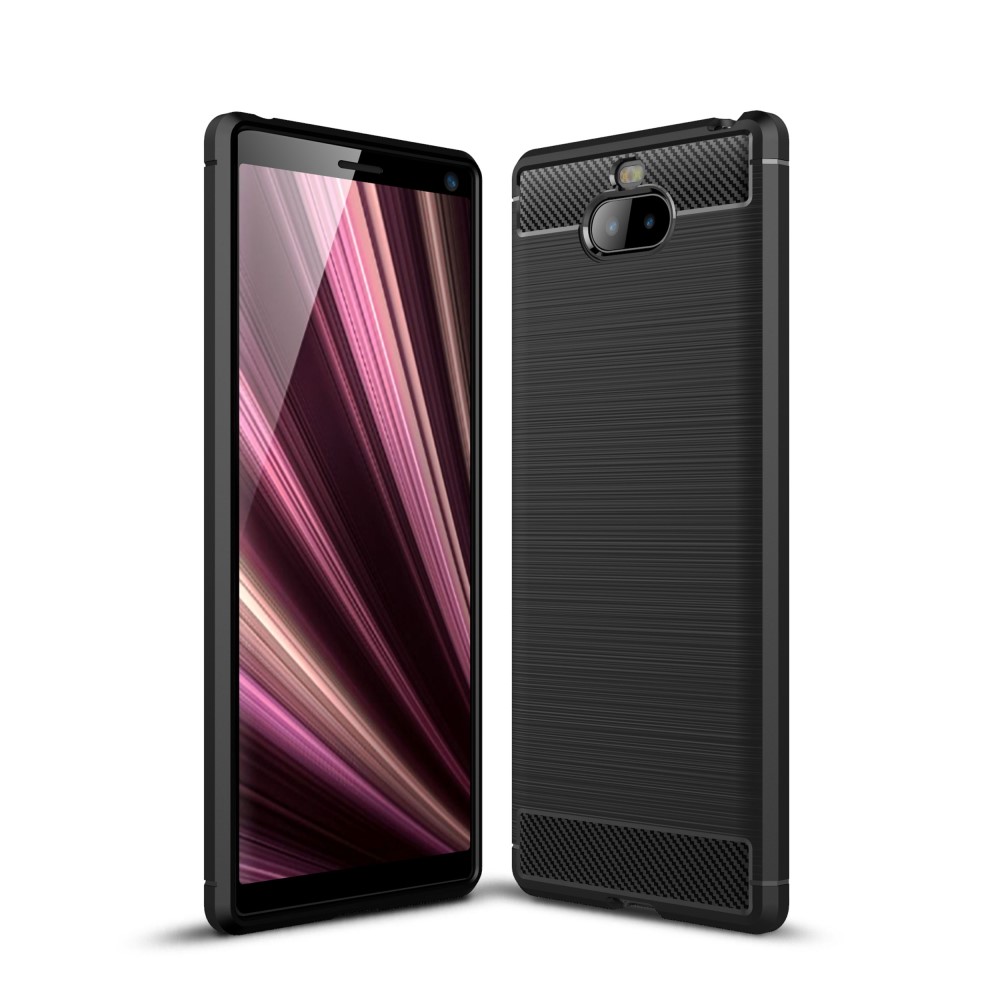 Xperia 10 Plus Karbon fiber texture Skal