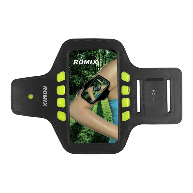 ROMIX Sportarmband till iPhone 6 med LED lampa