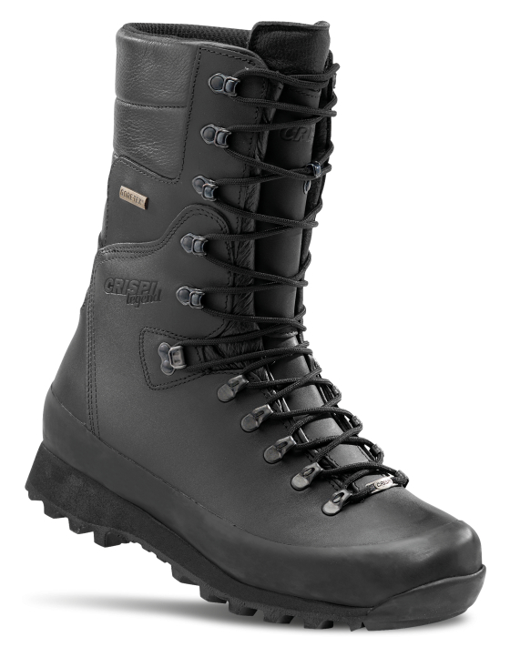 CRISPI HUNTER BLACK GORE-TEX storlek 43, jaktkänga svart