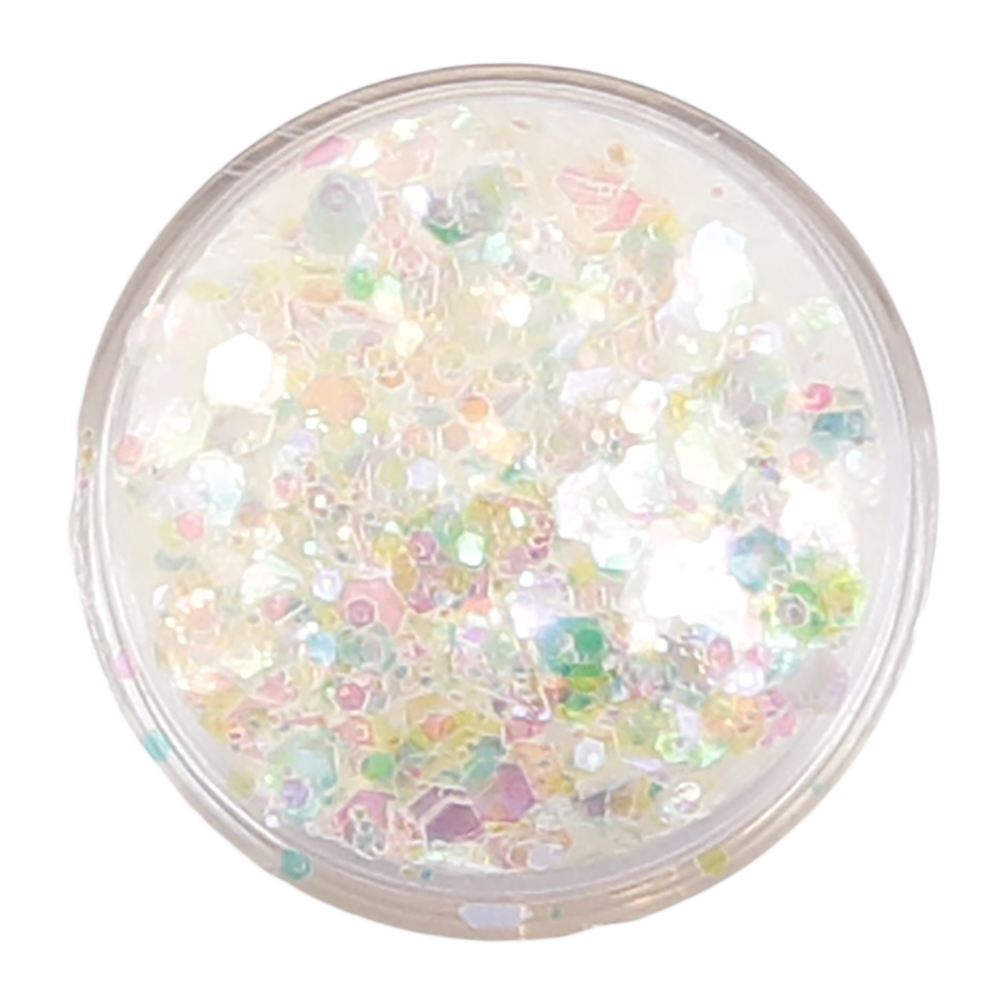 Nagelglitter - Mix - Salt rainbow - 8ml - Glitter