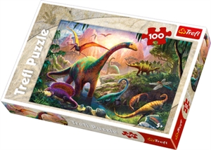 Trefl Dinosaruier 100 bitar pussel 16277