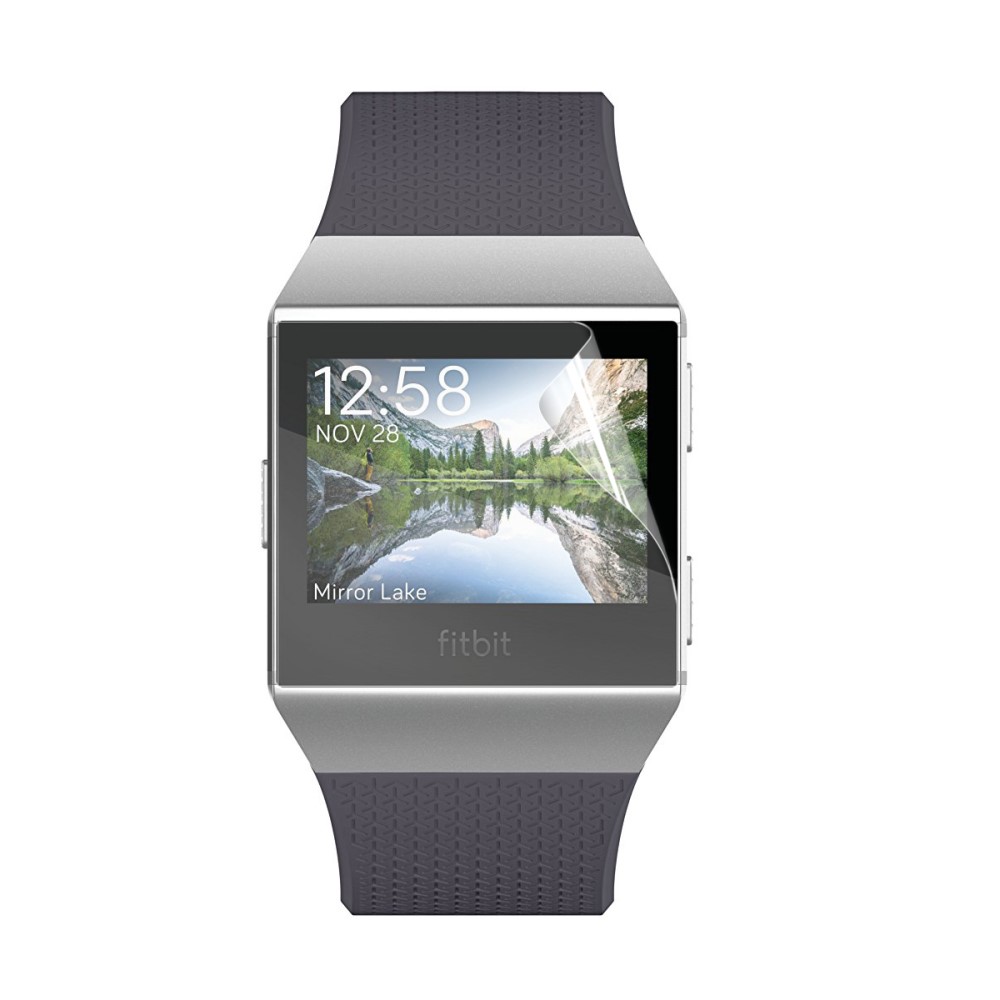 2 - pack HAT PRINCE Fitbit Ionic Mjuk Nano Super Skärmskydd