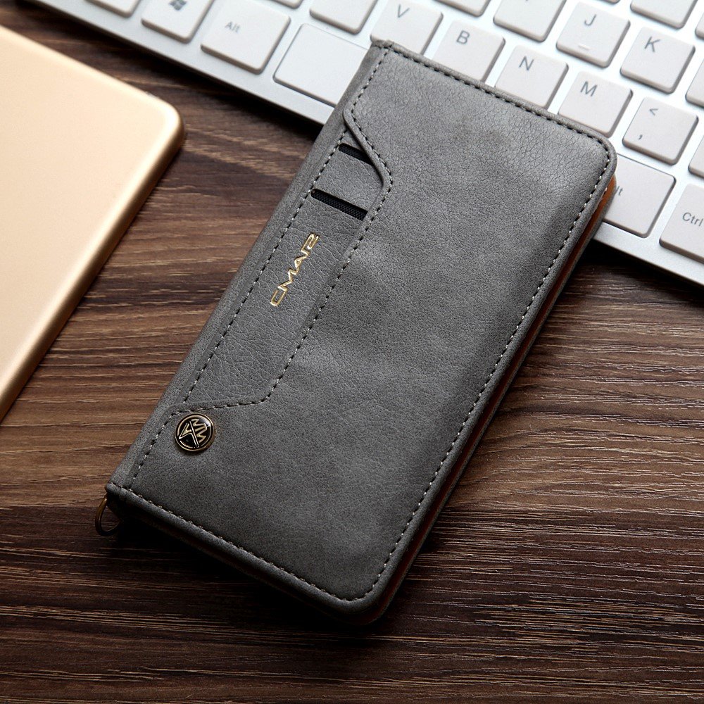 CMAI2 Litchi plånboksfodral till iPhone 7 / 8 / SE (2020)
