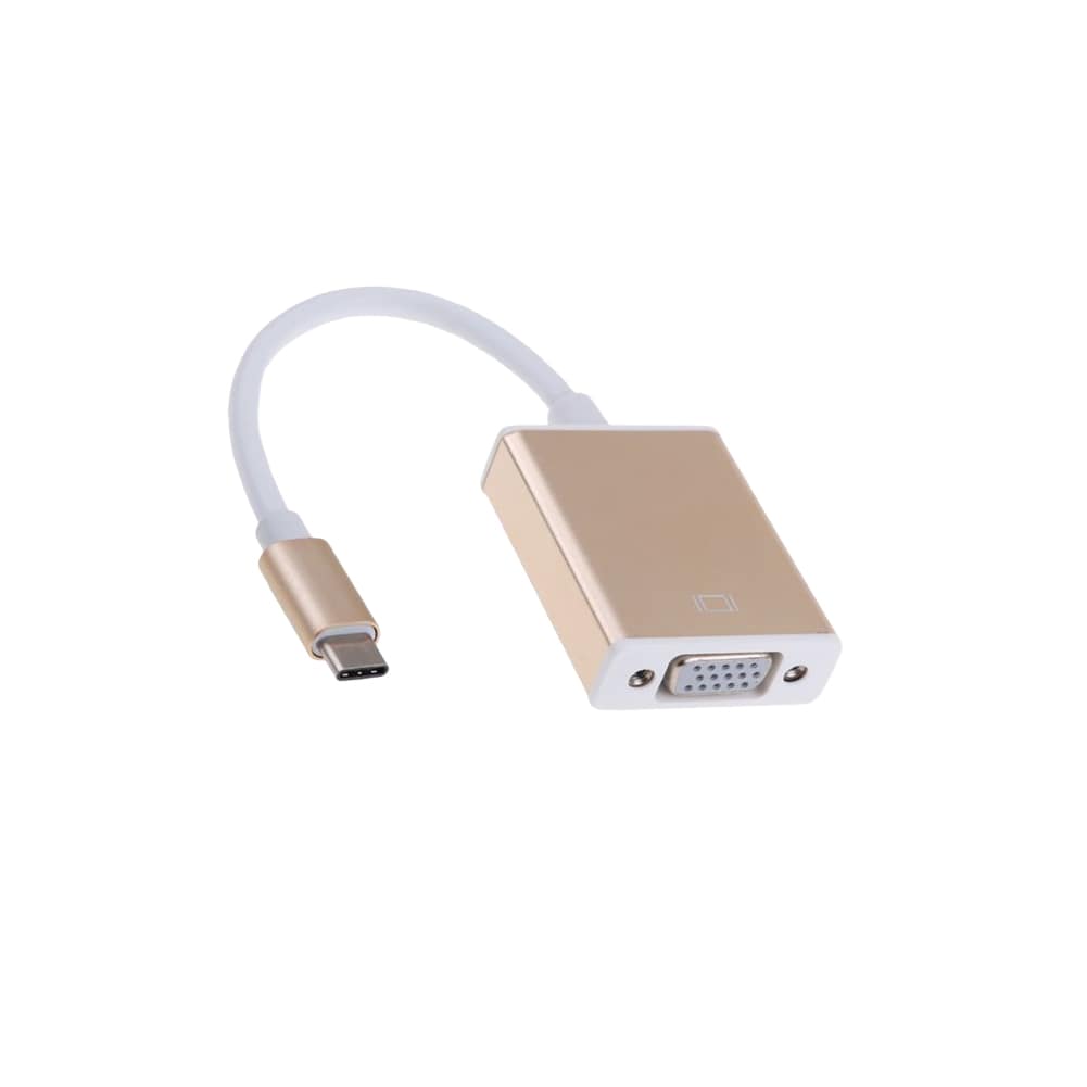 USB 3.1 Typ C Adapter till VGA Adapter (Full HD)