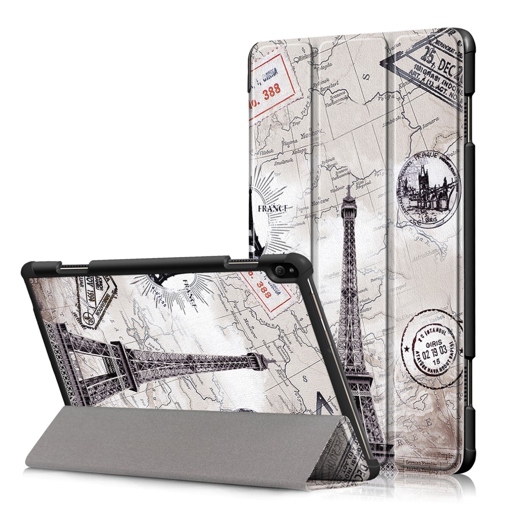 Tri - fold Fodral till Lenovo Tab P10 - Eiffel Tower