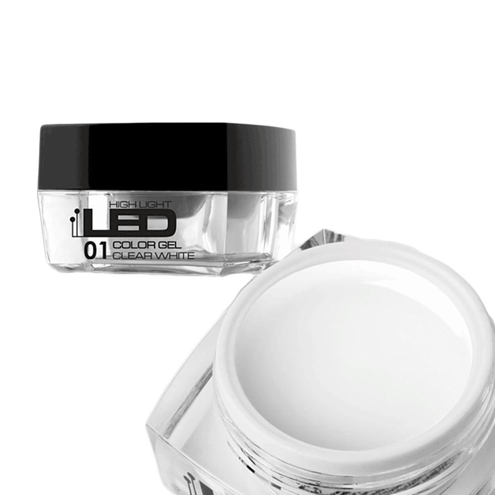 High light LED - Clear white - LED/UV-gel