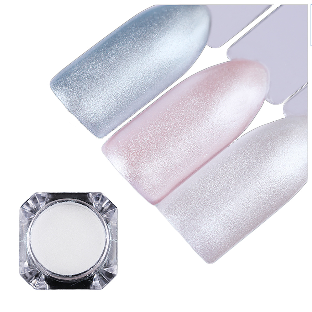 Pearl mermaid powder white - Pärlpigment