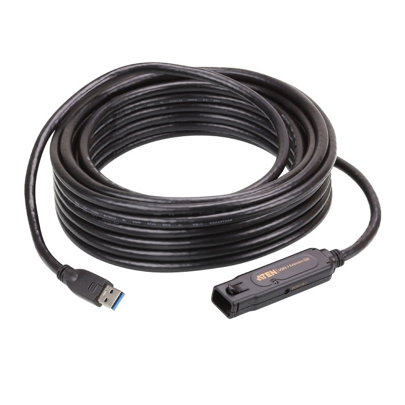 Aten UE3310 - USB 3.1 Gen1 (Typ A) Förlängningskabel, 10 m