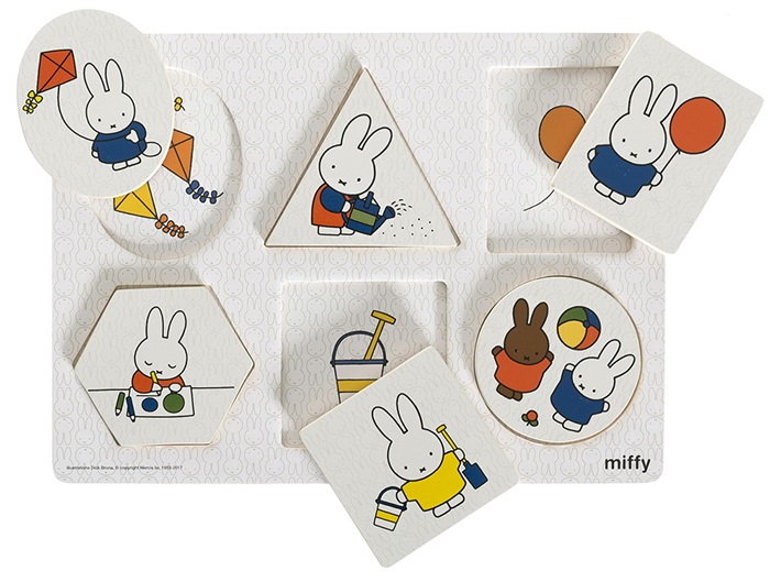 Miffy Formpussel 6 bitar