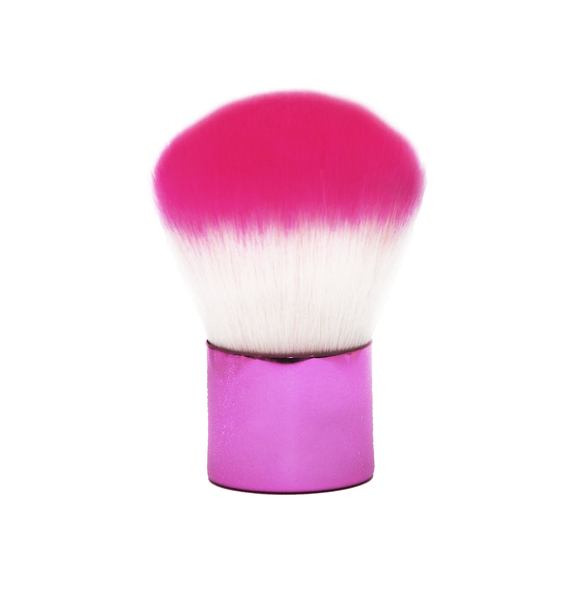 Smink Kabukiborste Rosa foundationborste puderborste makeup