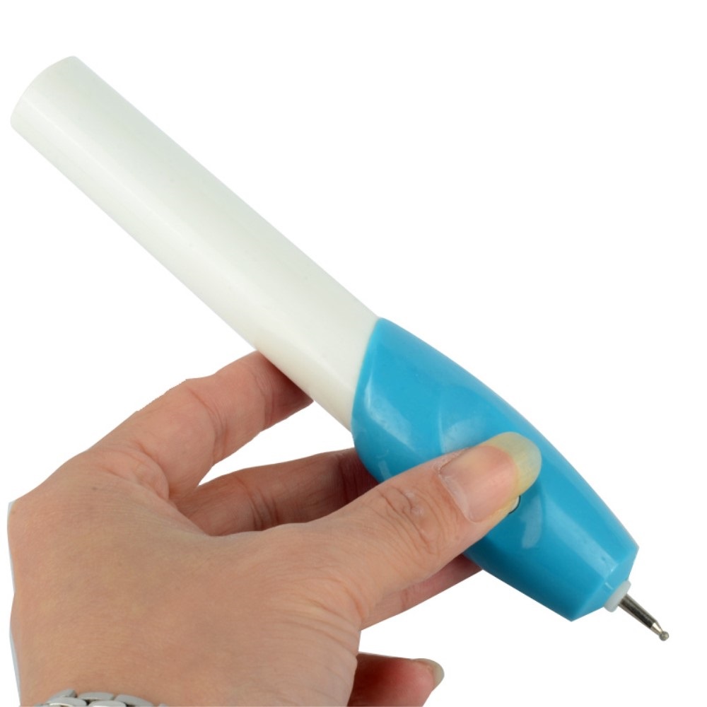 Engrave Handheld Electric Engraving Etching Tool Glass Metal Woo White