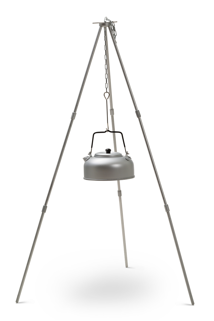 benställning för friluftsmatlagning, tripod, BRIV 3-BENSSTATIV LÄGERELD