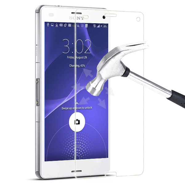 2-PACK härdat glas Sony Z3