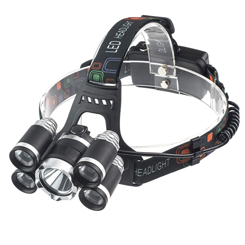 Köp Pannlampa 8000 LM T6 CREE LED Svart Svart, Svart | Fyndiq Köp 10.000 Lm Kraftig pannlampa 7st CREE XML T6 2ST Q5 LED