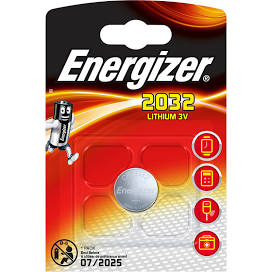CR 2032 Energizer Lithiumbatteri