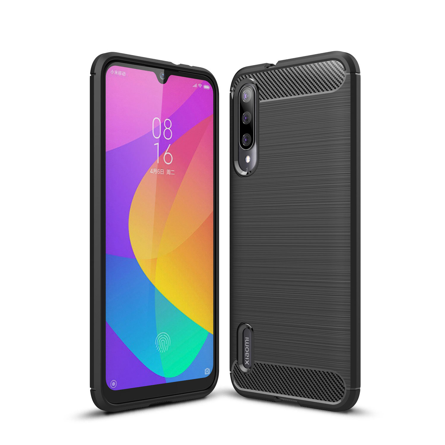 Stöttåligt Armor Carbon TPU-skal Xiaomi Mi A3