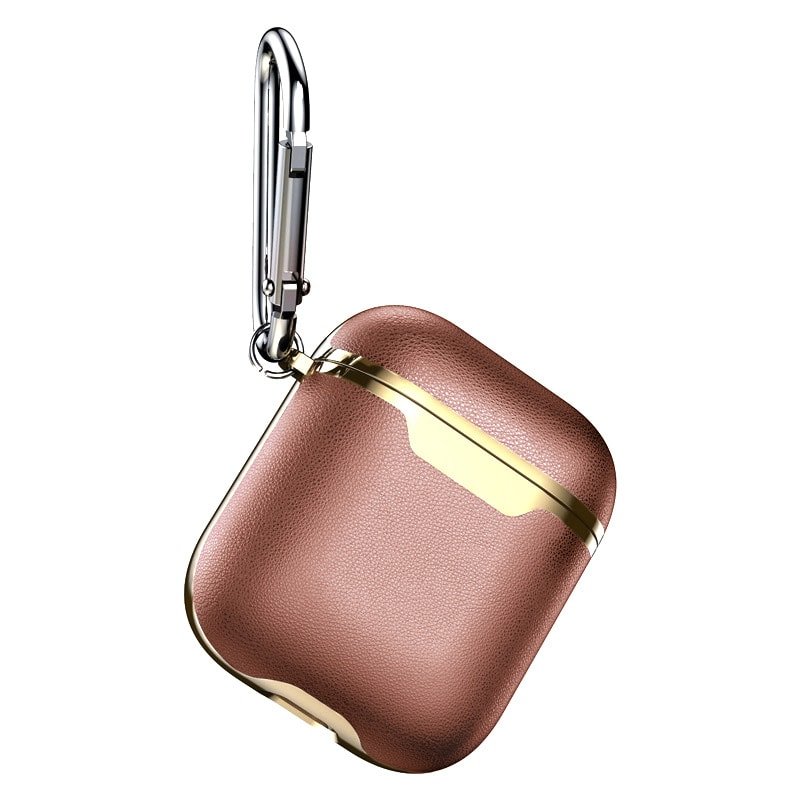 Skyddsfodral till AirPods-Etui - Brun
