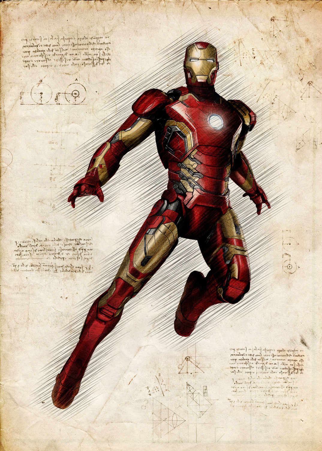 A3 Print - Ironman