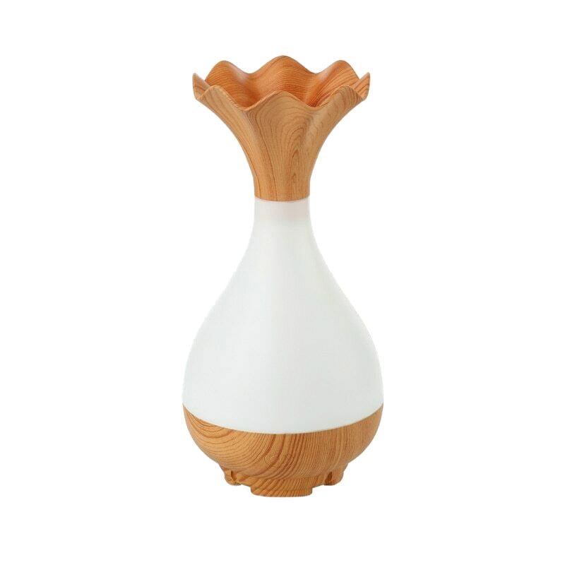 Jade Bottle aromaterapi luftfuktare och lampa - Ljusträ