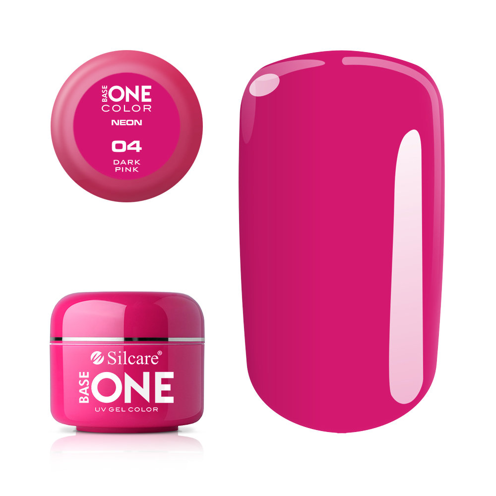 Base one - Neon - Dark pink UV-gel