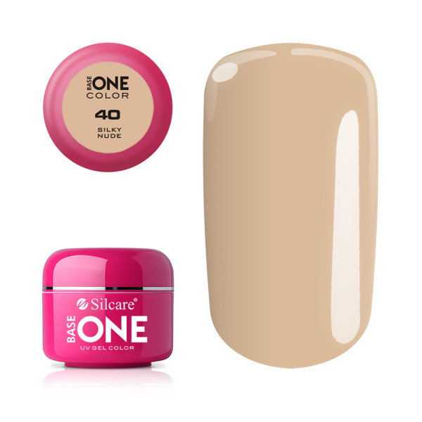 Base one - Color - Silky nude UV-gel