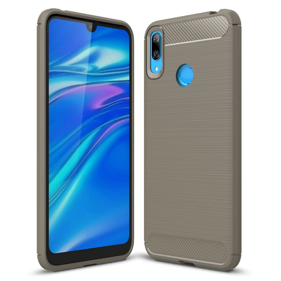 Stöttåligt Armor Carbon TPU-skal Huawei Y6 2019