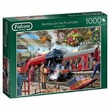 Falcon Waiting on the Platform Pussel 1000 bitar 11250