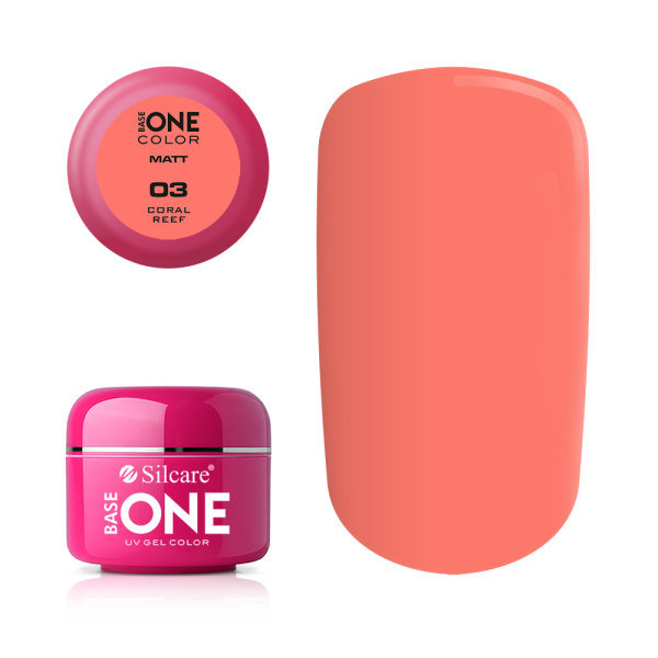 Base one - Matt - Coral reef UV-gel