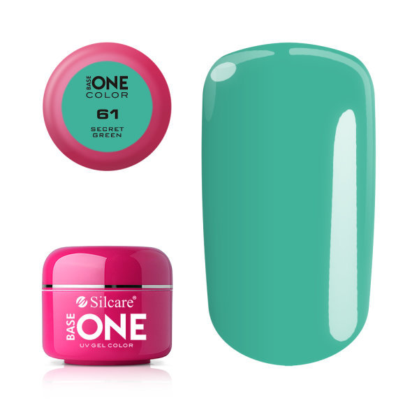 Base one - Color - Secret green UV-gel