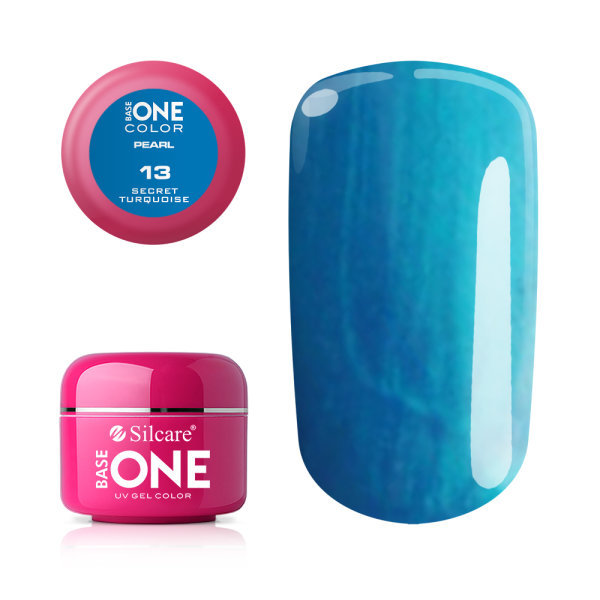 Base one - Pearl - Secret turquoise UV-gel