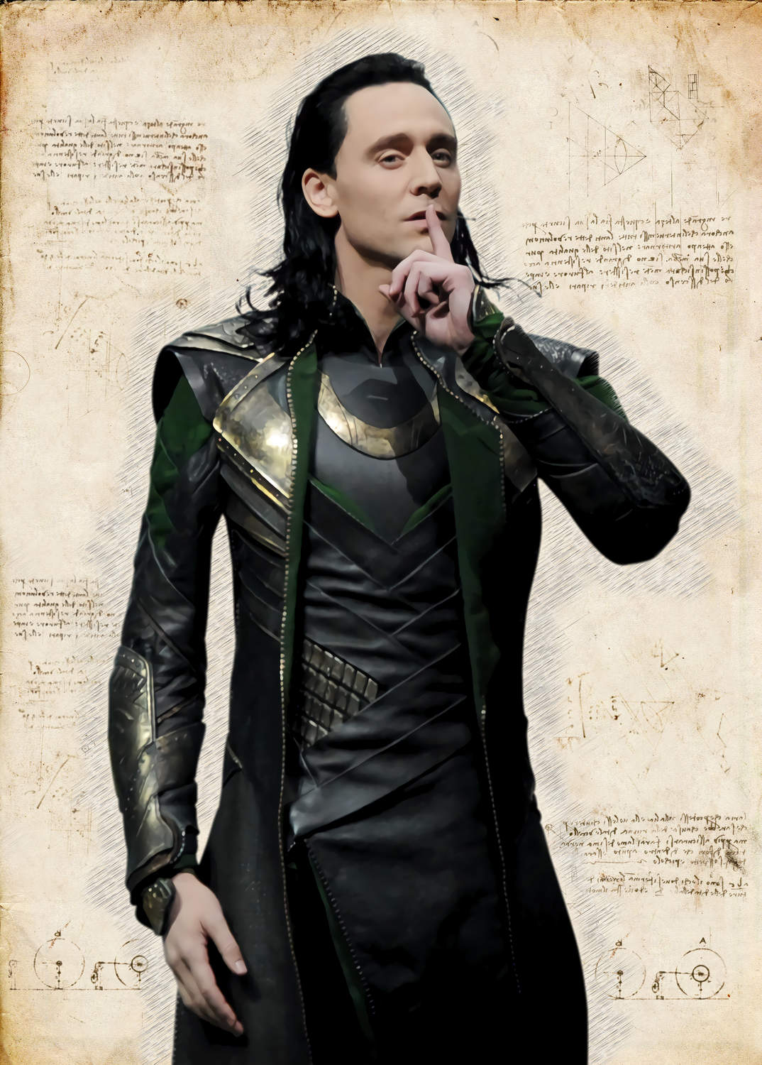 A3 Print - Loki