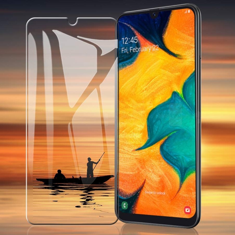 3 Pack Samsung Galaxy A40 3D Härdat glas Skärmskydd HD(SM-405FN)