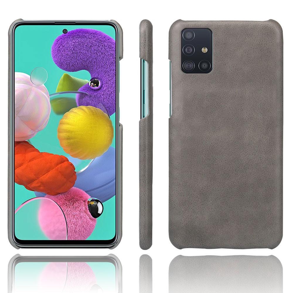 Galaxy A71 Läder Klätt Skal