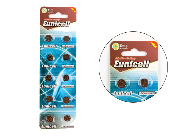 10-pack AG6 V371 sr920sw v370 sr69 lr920 370 371 lr921 batteri .