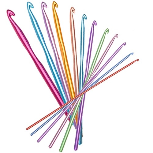 12-pack Virknålar i olika storlekar: 2mm - 8mm