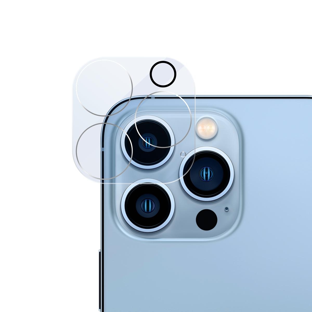iPhone 16 Pro linsskydd / kameraskydd i glas