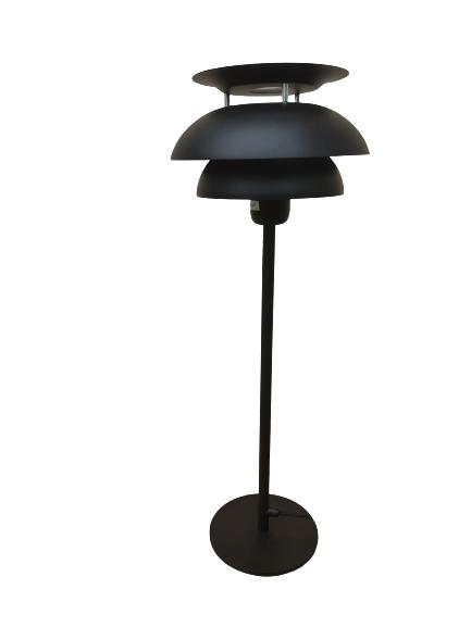 Bordslampa Flora Svart 55 cm - Eklunds Metall