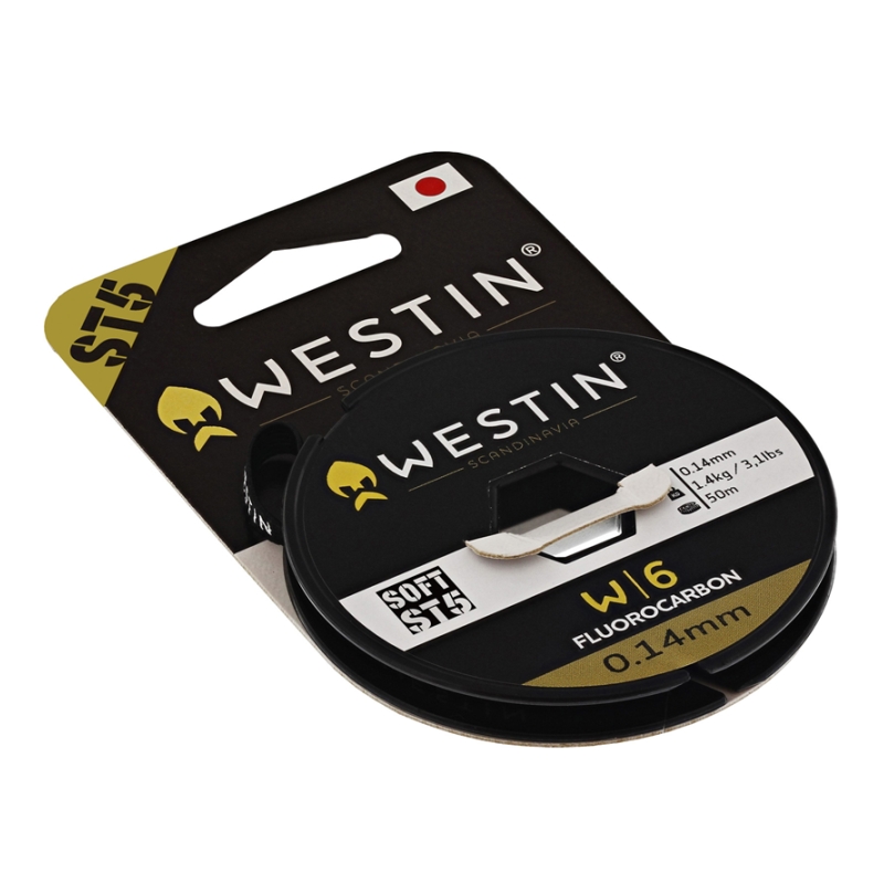 Westin W6 ST5 Soft Fluorocarbon 35m 0,343mm 7,7kg