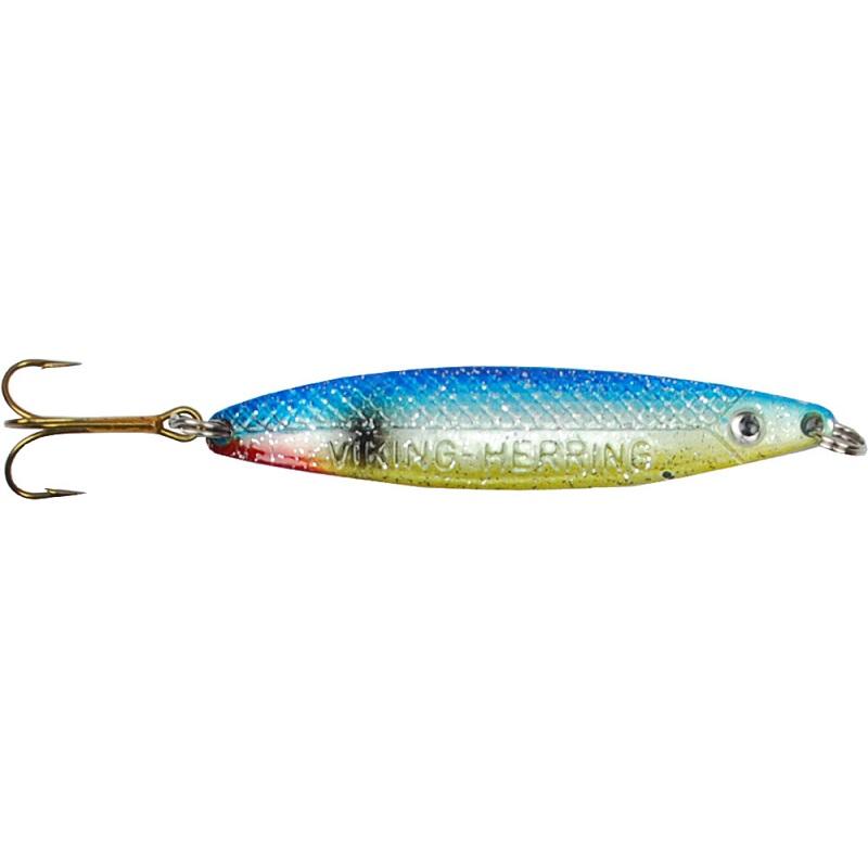 Wiggler Viking Herring Glitter Blå/Koppar 22g