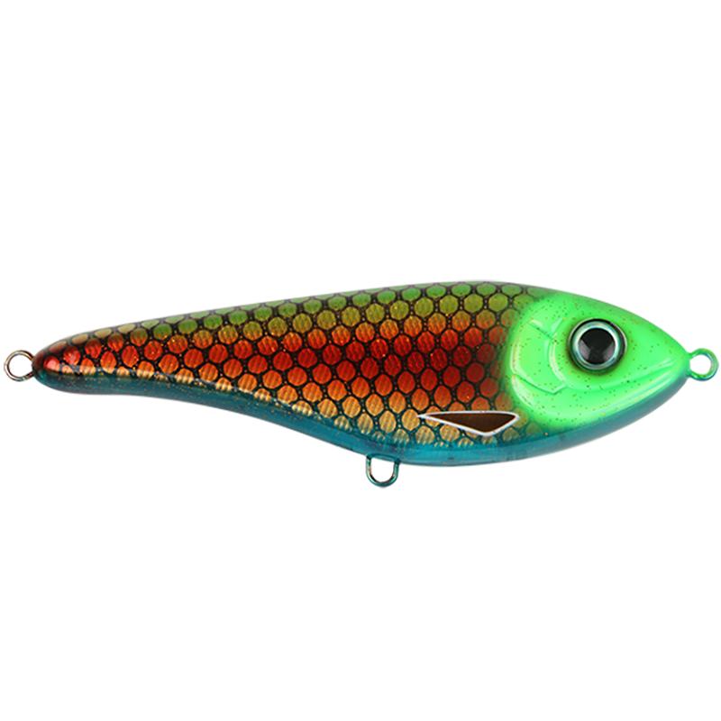 Strike Pro Buster Jerk, Sinking, 15cm, 75g - Green Mean