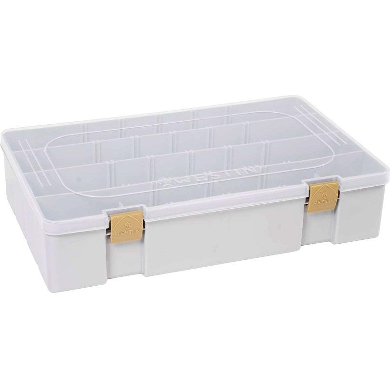 Westin W3 Betesbox 36x22,5x8cm Grey/Clear