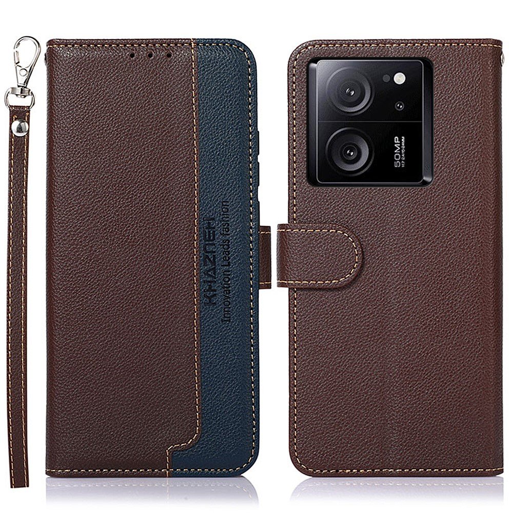 KHAZNEH Plånboksfodral till Xiaomi 13T / 13T Pro - Brun