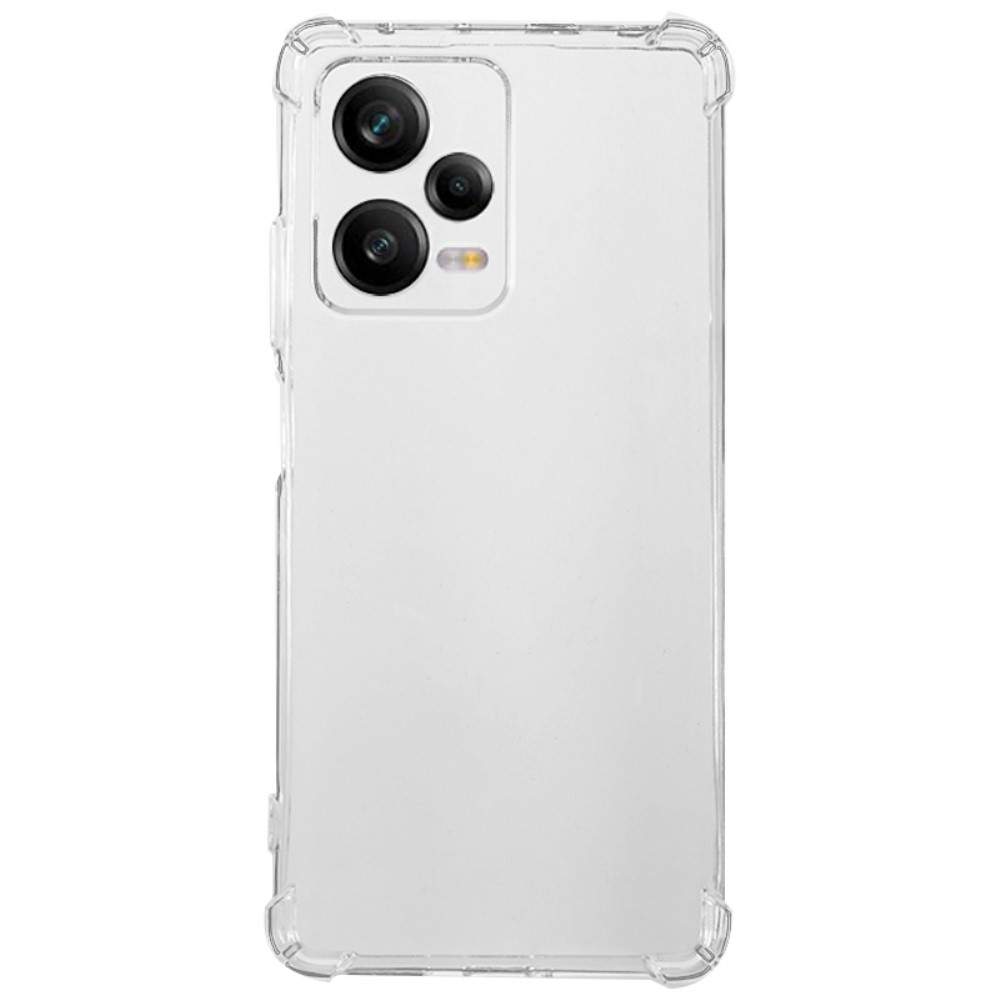 Til Xiaomi Redmi Note 12 Pro 5G Dekseldeksel TPU Gjennomsiktig