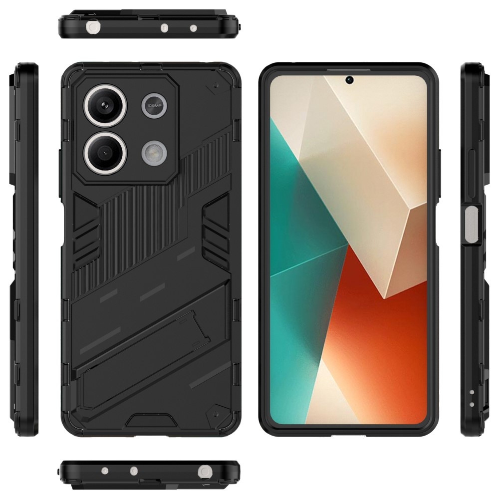 För Xiaomi Redmi Note 13 Cover Fodral Skal Baksida med ställ